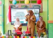 Bupati Barru Ajak Guru Didik Anak dengan Kasih Sayang Saat Kunjungi MPLS TK Islam Wahdah