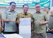 Pemkab Barru Komitmen Sukseskan Program Perluasan Budidaya Padi Modern 2.227 Hektare