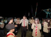 Bupati Andi Ina Dan Wabup Abustan Semangati Peserta Perkemahan Balusu Soppeng Riaja