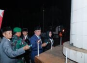 Bupati Barru Andi Ina Dan Wabup Abustan Hadiri Apel Kehormatan Renungan Suci