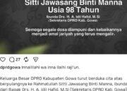 Ditengah Duka Keluarga Sekwan, Bupati Gowa Terbitkan SK Penonaktifan