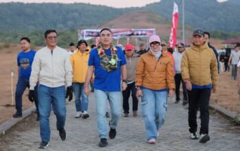 Bupati Barru Andi Ina sambut peserta Bhayangkara Off Road Seri V Tahun 2026 di Lappa Laona