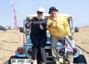 Bupati Barru Andi Ina bersama Ketua PMI Barru Event Bhayangkara Offroad Merdeka Seri V