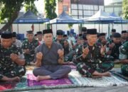 Wujud Ikhtiar dan Taqwa, Kodim 1409/Gowa Gelar Sholat Istisqa dan Do’a Bersama
