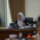 Kepala Bagian Hukum Setda Gowa, Sandra di Rapat Kerja Gabungan Komisi I, II, III dan IV DPRD Kabupaten Gowa, Jumat (4/9/2026).