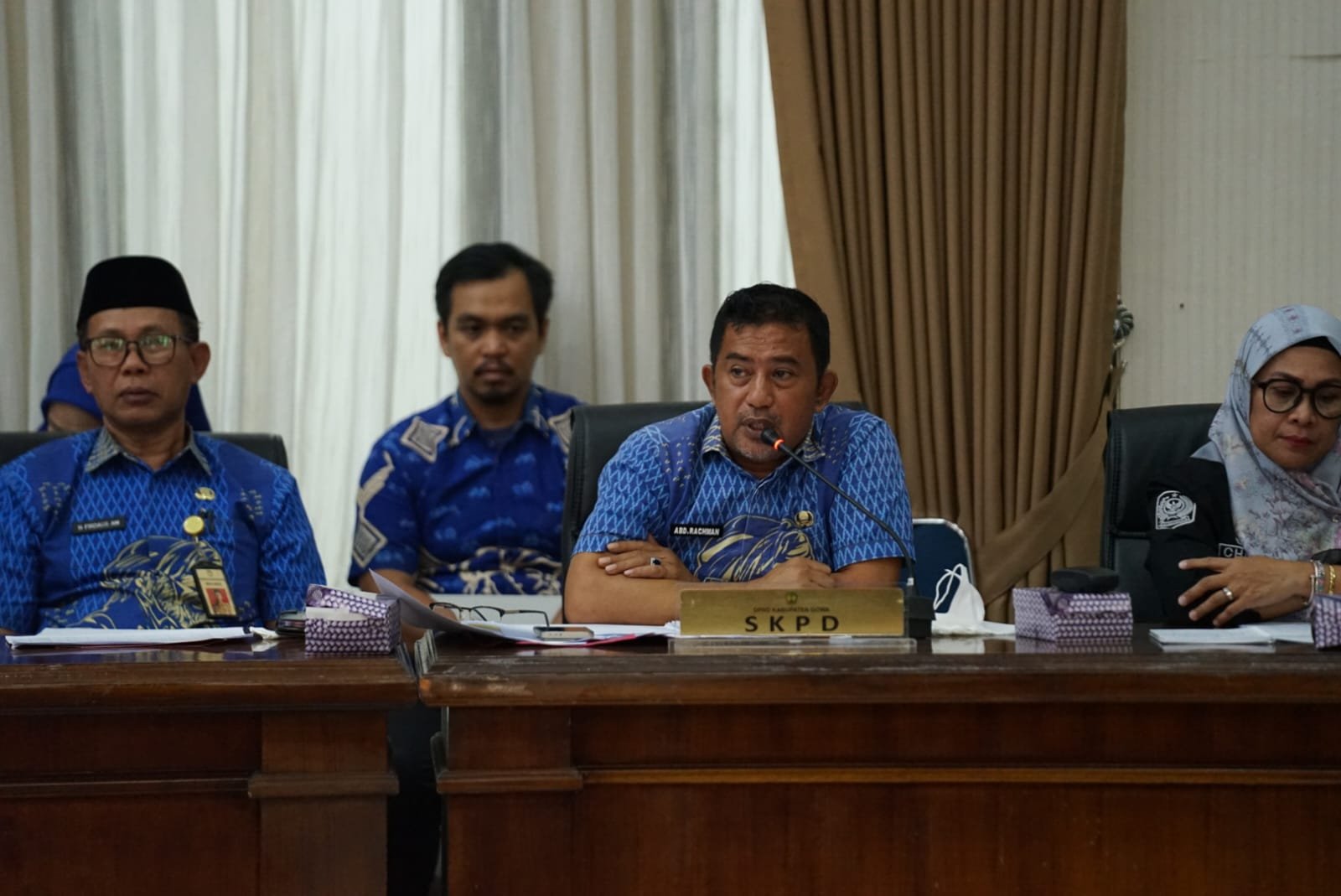 Rapat Kerja Gabungan Komisi I, II, III dan IV DPRD Kabupaten Gowa, Jumat (4/9/2026).