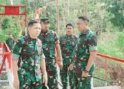 Kasdam XIV/Hasanuddin Tinjau Jembatan Perintis Garuda di Gowa,
