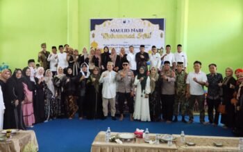 Maulid SMPN 1 Bajeng, Kapolresta Gowa Ajak Siswa Teladani Rasul