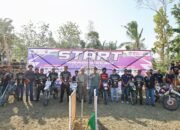 Wabup Barru Abustan Buka Lomba Balap Motor Taxi Kading Cup Race 2026 di Sirkuit Arung Nio