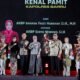Malam Kenal Pamit Kapolres Barru AKBP Ananda Fauzi Harahap, S.I.K., M.H., dan penyambutan Kapolres Barru yang baru, AKBP Suryo Wibowo, S.I.K., di Halaman Mapolres