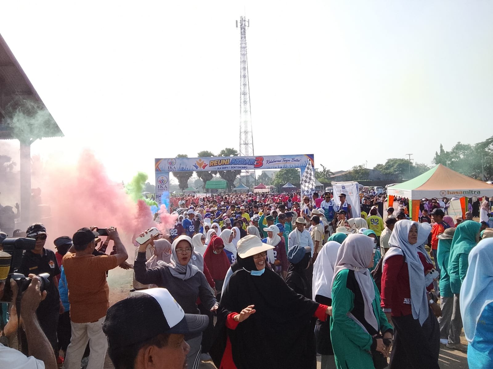 Reuni Akbar IKA SMP Negeri 1 Bontonompo Lapangan Bontocaradde