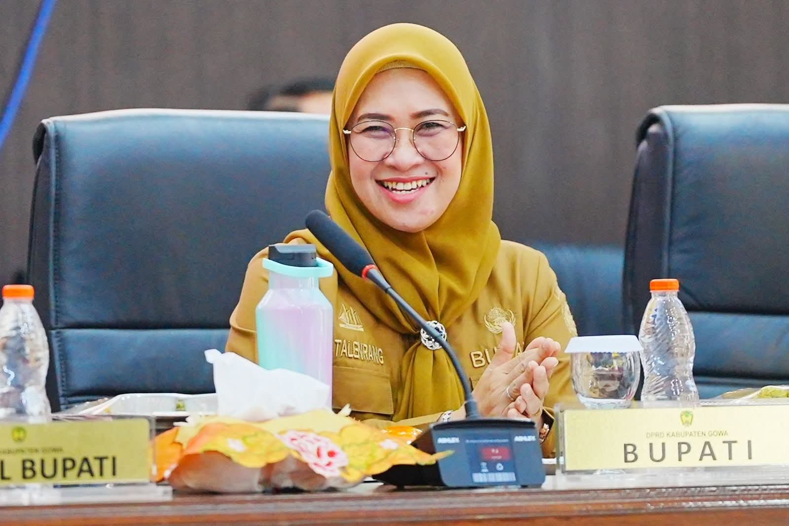 Bupati Gowa Dr. Hj. Sitti Husniah Talenrang, S.E., M.M.