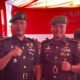 Letkol Arm Sapari, S.Sos (kiri), Letkol Inf Gilang Nugraha Kresnadi (kanan).