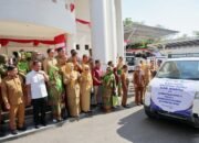 Bupati Barru Hadiri Pelepasan Bantuan 177 Ribu Produk Susu Kementerian PPPA di Rujab Gubernur Sulsel