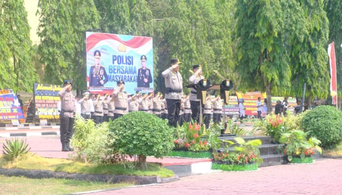 Polda Sulsel Gelar Upacara Serah Terima Pataka Pallawa Lipu, Simbol Pergantian Kepemimpinan