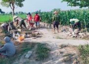 Hari Ke-5 Pra TMMD Ke-130, Personel Kodim 1409/Gowa Bersama Warga Genjot Fisik Talud