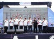 Hasrul Abdul Rajab menghadiri Hekrafnas Sulsel 2026 di Gowa, (Foto.ist).