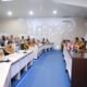 Sekda Gowa Andy Azis Peter membuka rapat koordinasi pendampingan pelaksanaan kegiatan TA 2026/2027 Dinas Tanaman Pangan dan Hortikultura di Baruga Karaeng Pattingalloang, Kantor Bupati Gowa, Selasa (27/10).