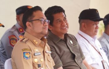 Darmawangsyah Muin (kiri) bersama Hasrul Abdul Rajab (kanan), (Foto/TerasKota).