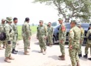 Tim Wasev TMMD Ke‑130 Tinjau Langsung Pelaksanaan Program di Kodim 1409/Gowa dan Lokasi Desa Kalebarembeng